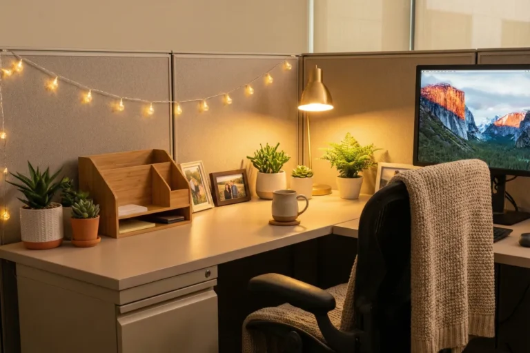 17 Cozy Cubicle Decor Ideas To Make Work Feel Like Home