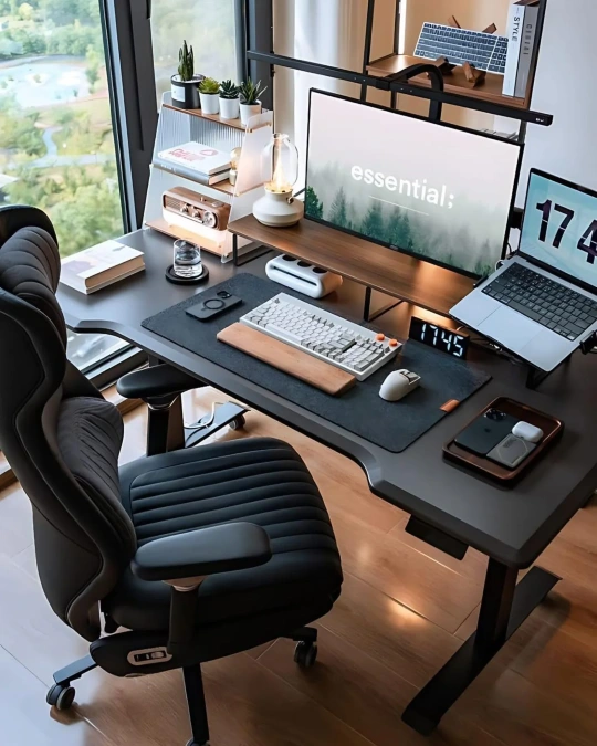 Ergonomic Sit Stand Desk