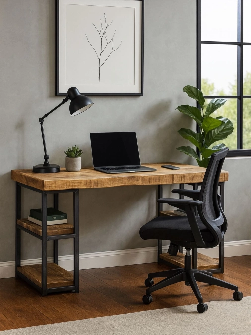 Built-in Leg Shelves