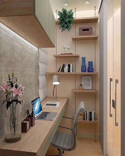 Suspended Vertical Rod Shelving