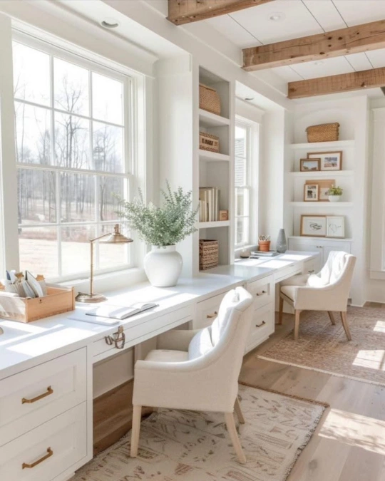 Floor to Ceiling Alcove Shelving