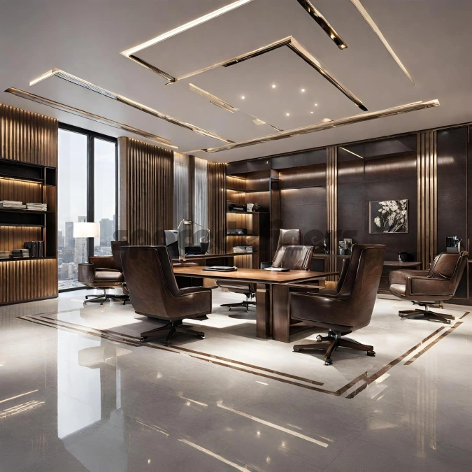 Geometric Recessed Ceiling Lighting