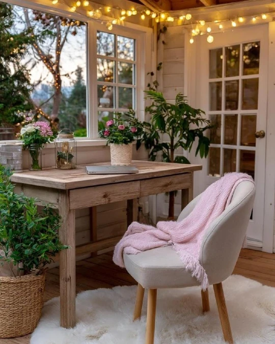 Cozy Sunroom Nook