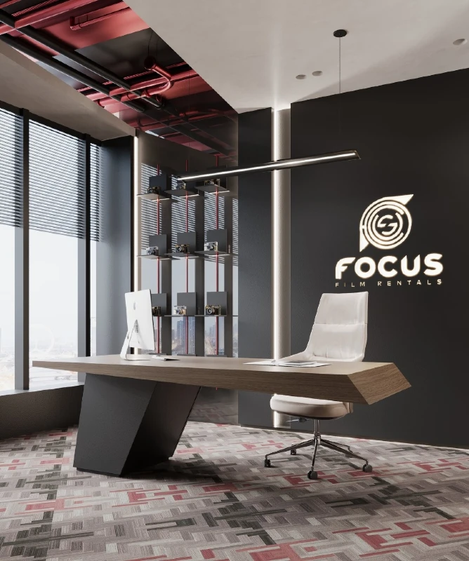 Branding and Industrial Accents