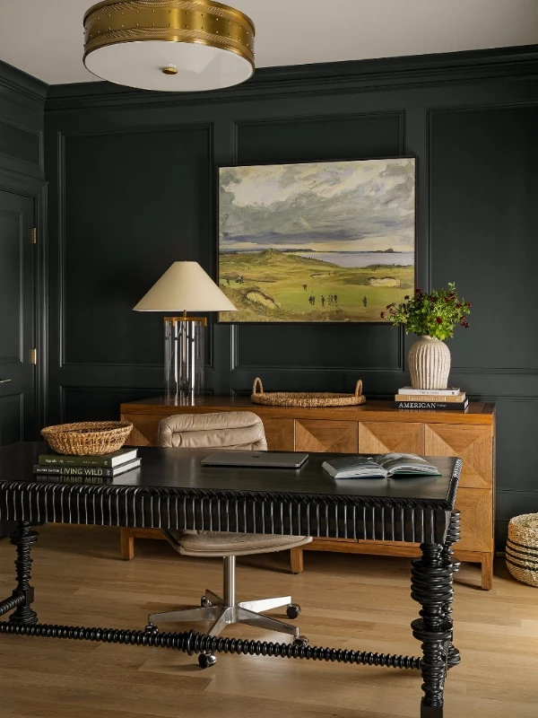 Forest Green Paneled Suite