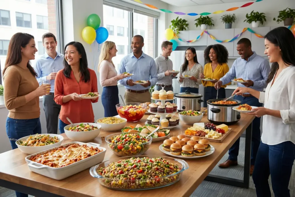 17 Crowd-Pleasing Potluck Lunch Ideas For Office Parties And Events