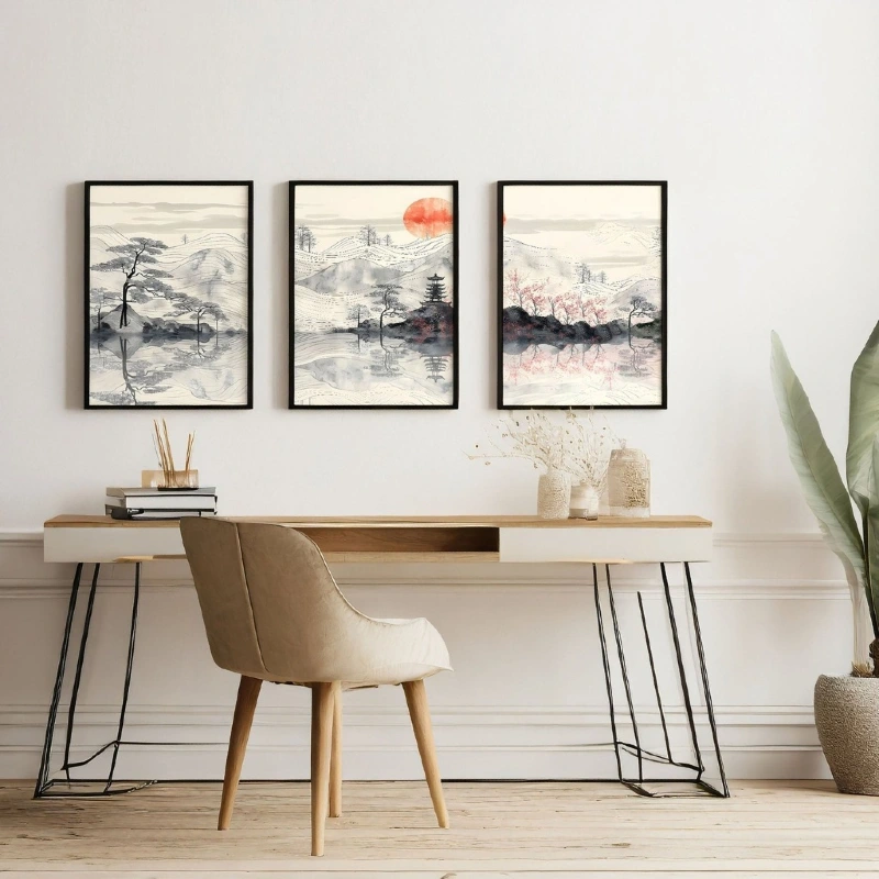 Serene Watercolor Landscape Prints