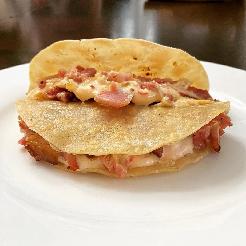 Ham & Cheese Tacos