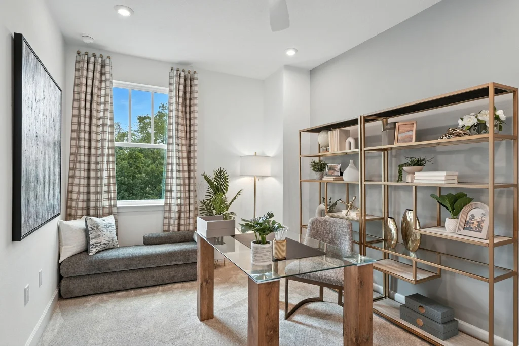 Modern Glass Desk Design