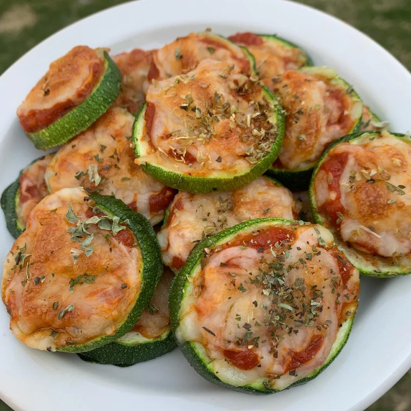 Zucchini Pizza Bites