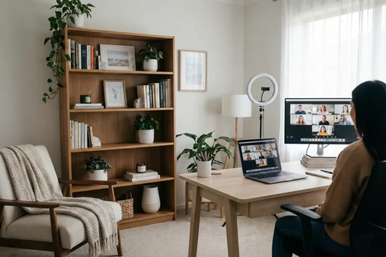 16 Professional Ways To Style Your Background For Video Calls