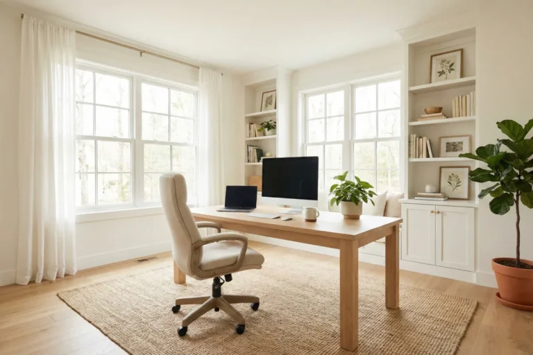 15 Crisp And Bright Home Office Ideas You Actually Love