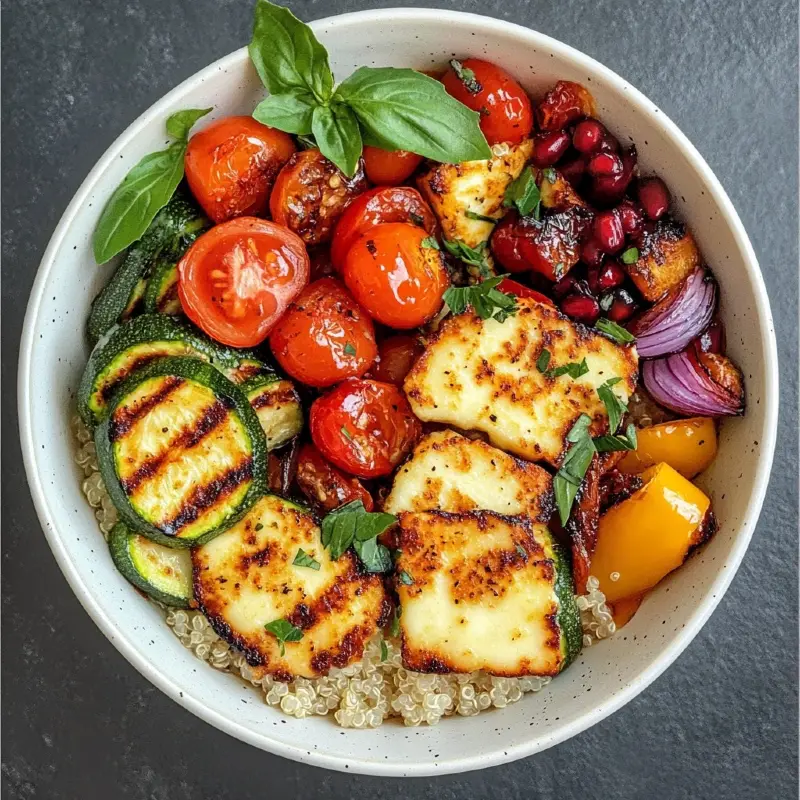 Quinoa and Roasted Vegetable Bowl