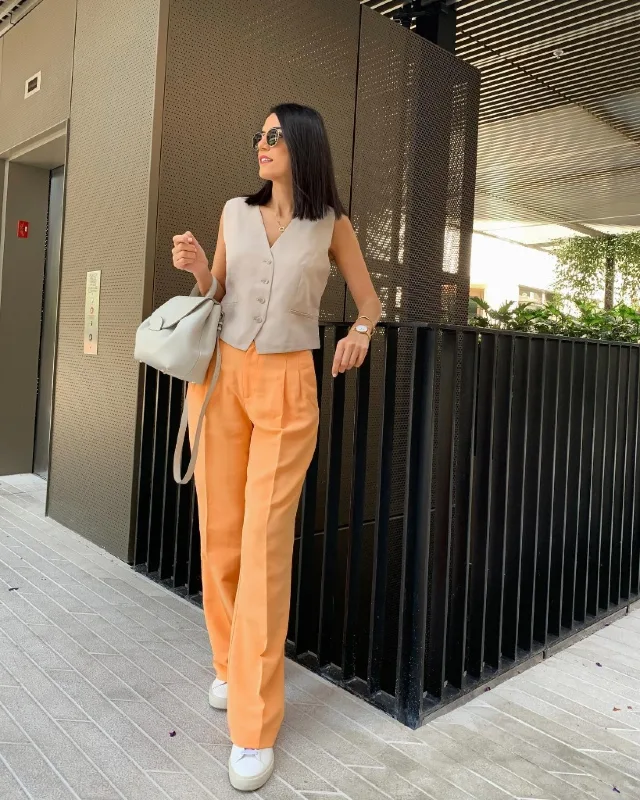 Pastel Waistcoat and Trousers