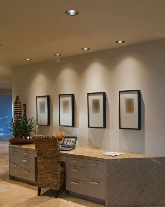 Wall-Wash Recessed Lighting