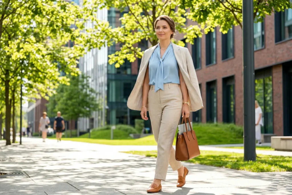 15 Comfortable Summer Work Outfits That Don't Sacrifice Style