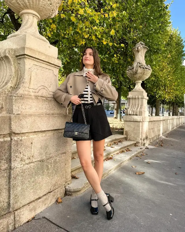 Tailored Shorts and Cropped Jacket