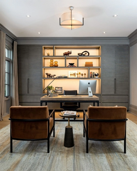 Multi Tiered Backlit Shelving