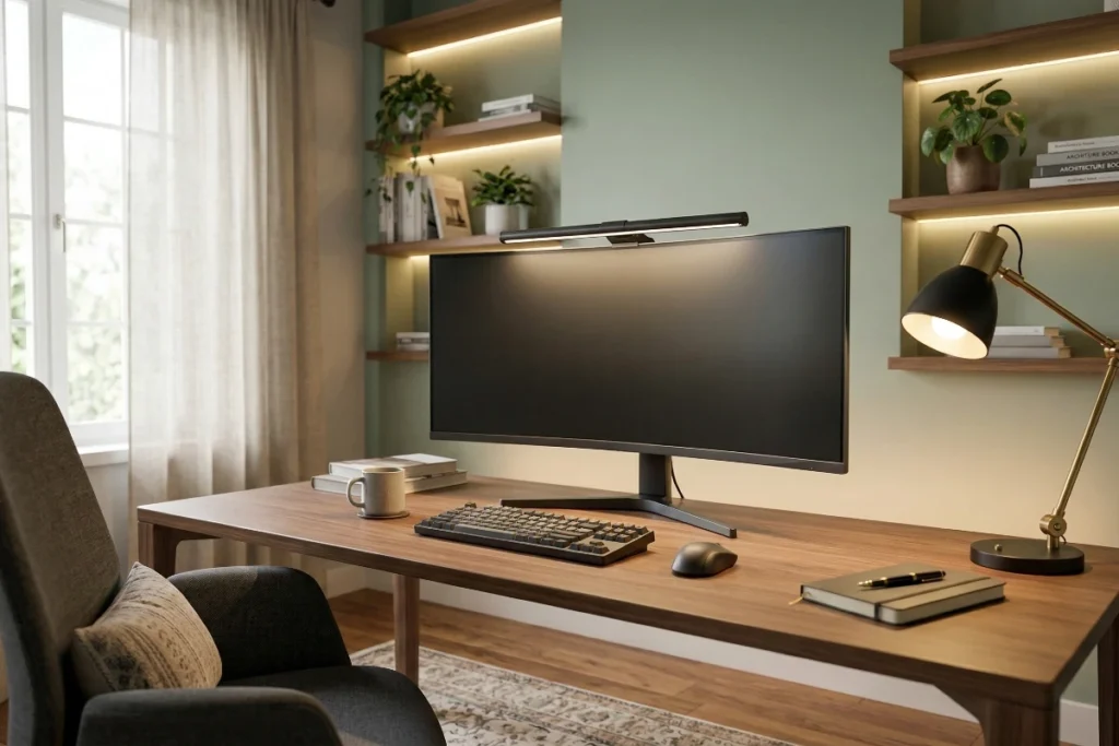 16 Modern Home Office Lighting Ideas To Reduce Eye Strain