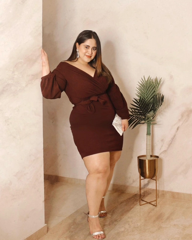 Sophisticated Wrap Dress