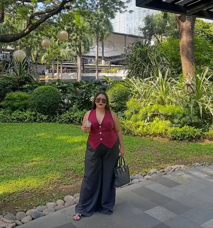 Tailored Vest and Wide Leg Trousers