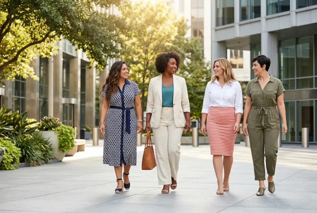 17 Chic Summer Work Outfits For Curvy Women To Wear This Season