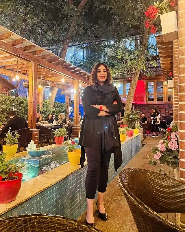Layered Black Tunic and Slim Trousers
