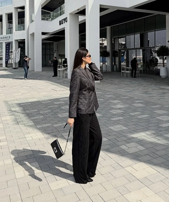 The Pinstripe Power Suit