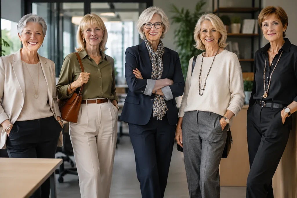 Office Outfits for Women Over 60 That Feel Modern and Comfortable