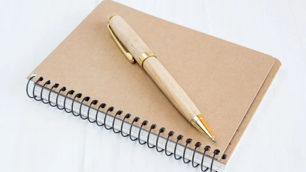 Notebook And Pen