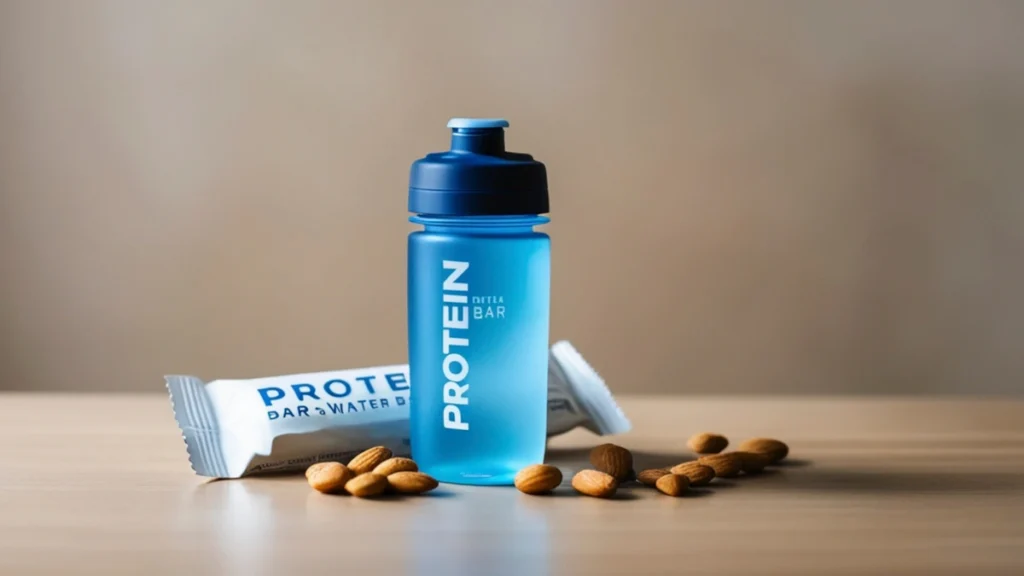 Water Bottle And Snack