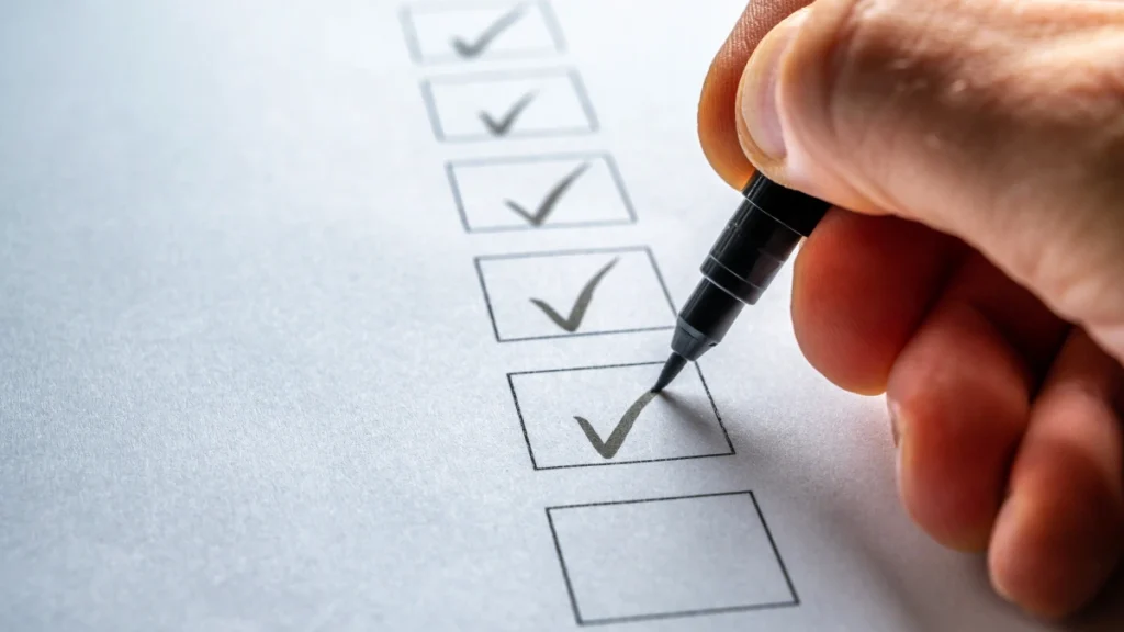 Checklist