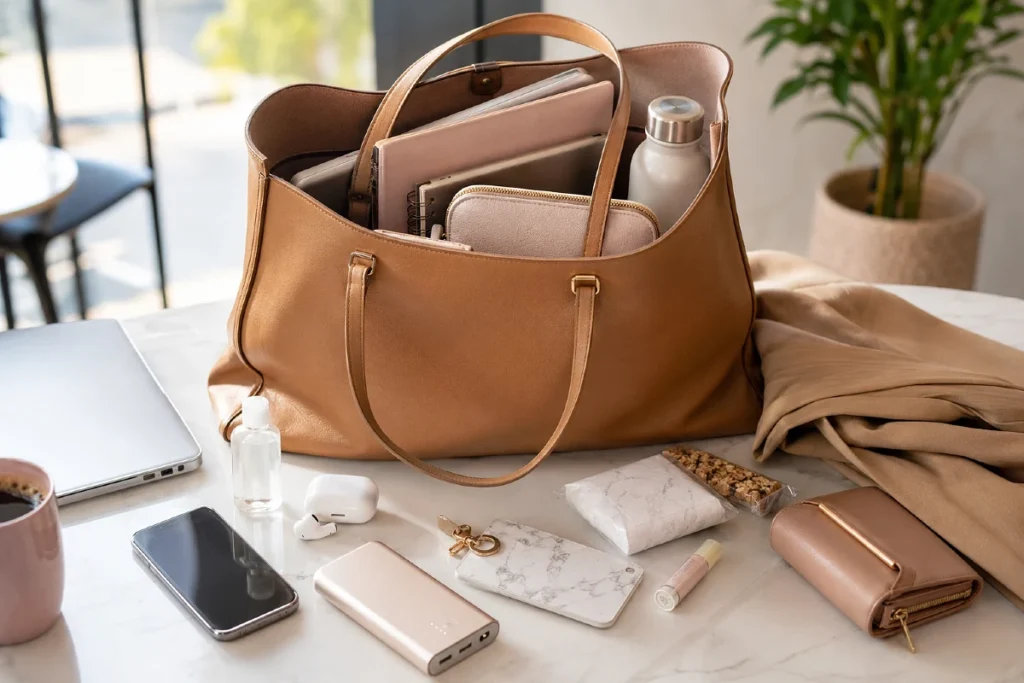 8 Work Bag Essentials Every Woman Should Keep Handy
