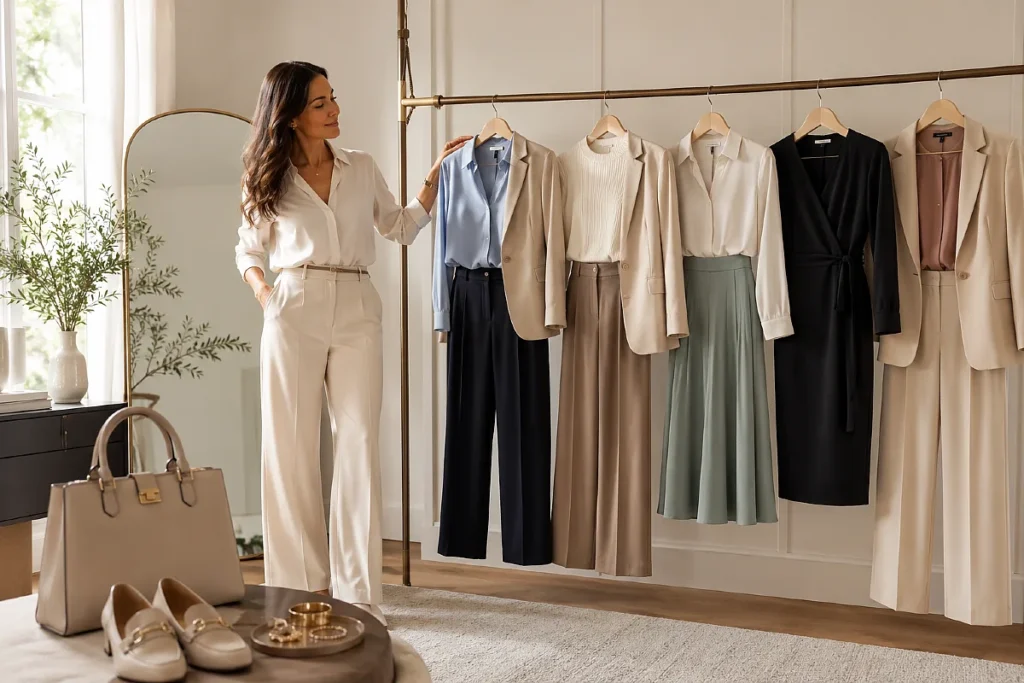 The 5-Day Work Outfit Formula for Women Who Hate Planning Clothes