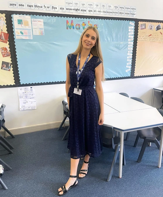 Polka Dot Midi Dress