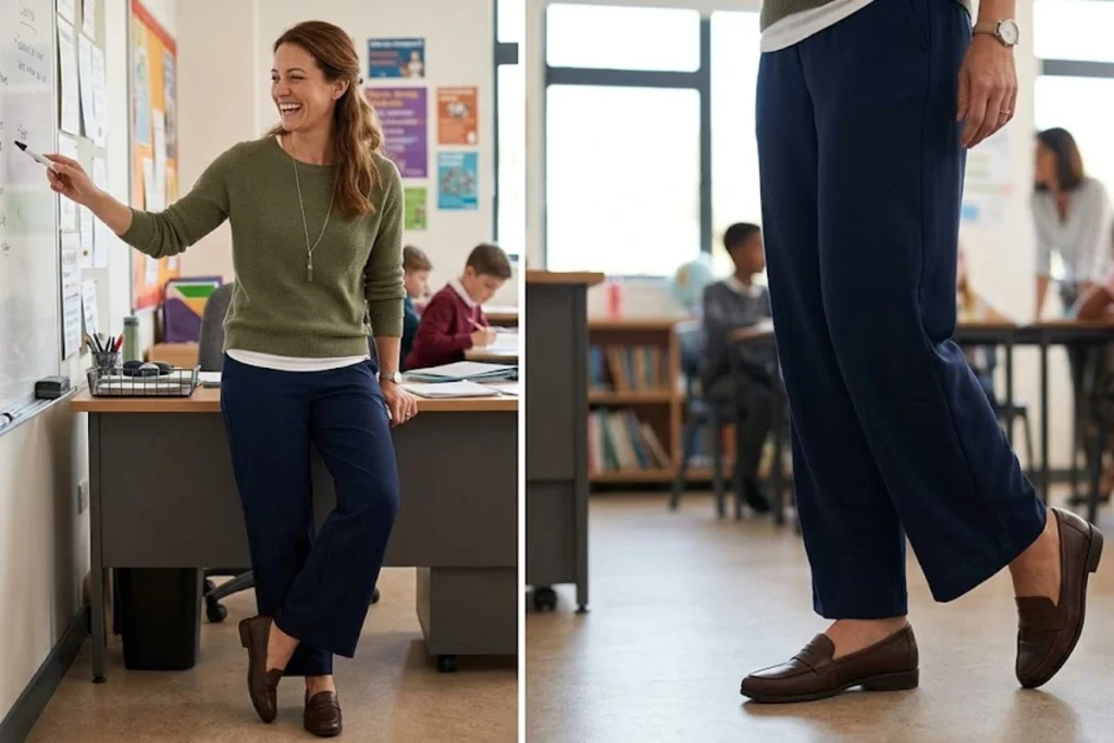 Comfortable Office Outfits for Teachers Who Are on Their Feet All Day