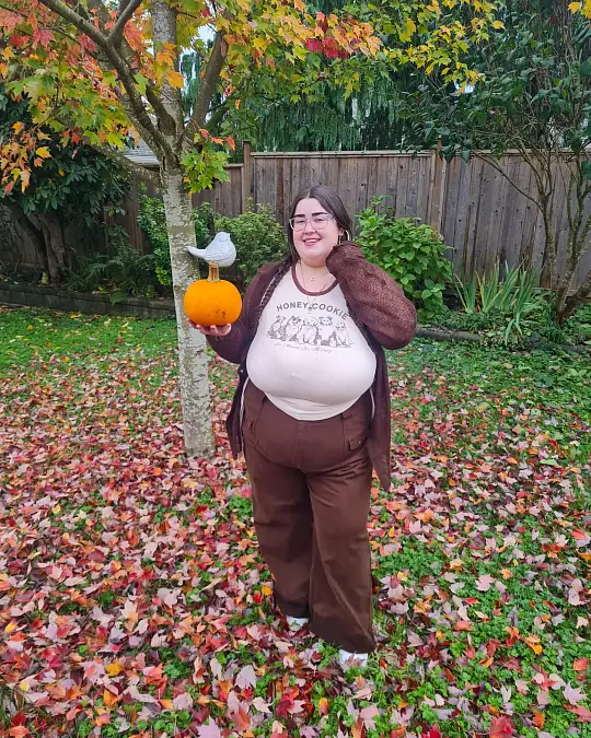 Chocolate Cardigan and Utility Trousers