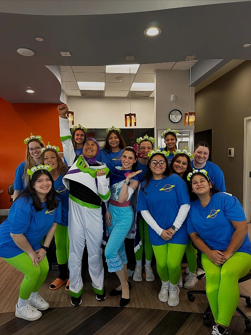 Buzz Lightyear and Alien Team
