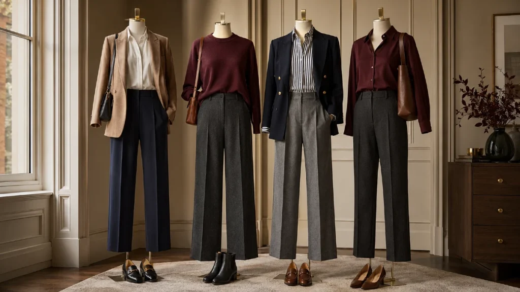 Polished Trouser Outfits