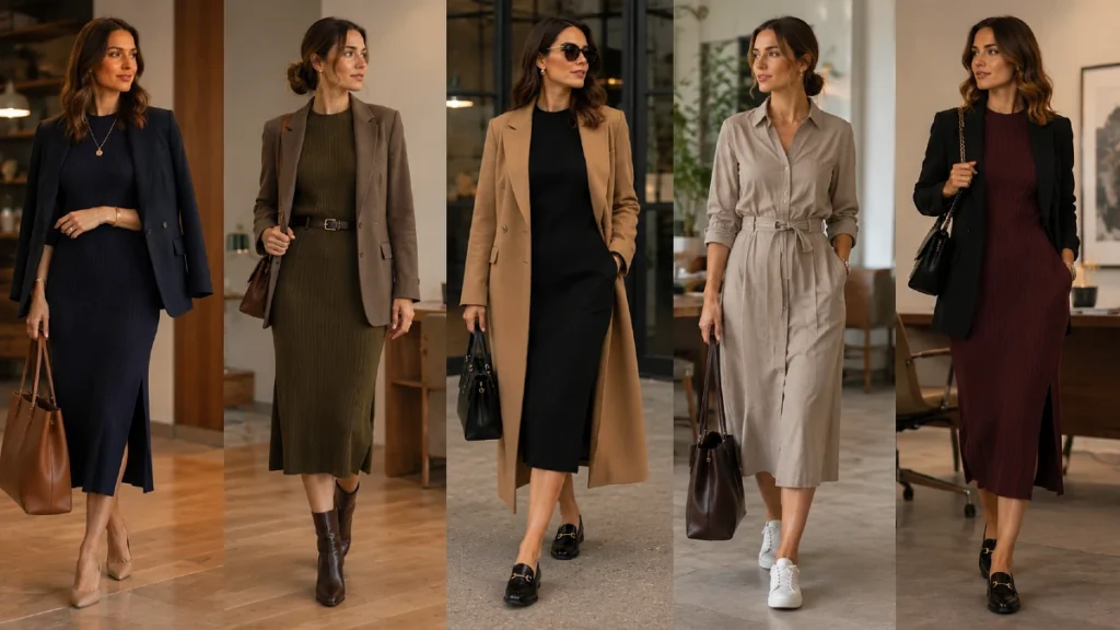 One Step Dress Outfits