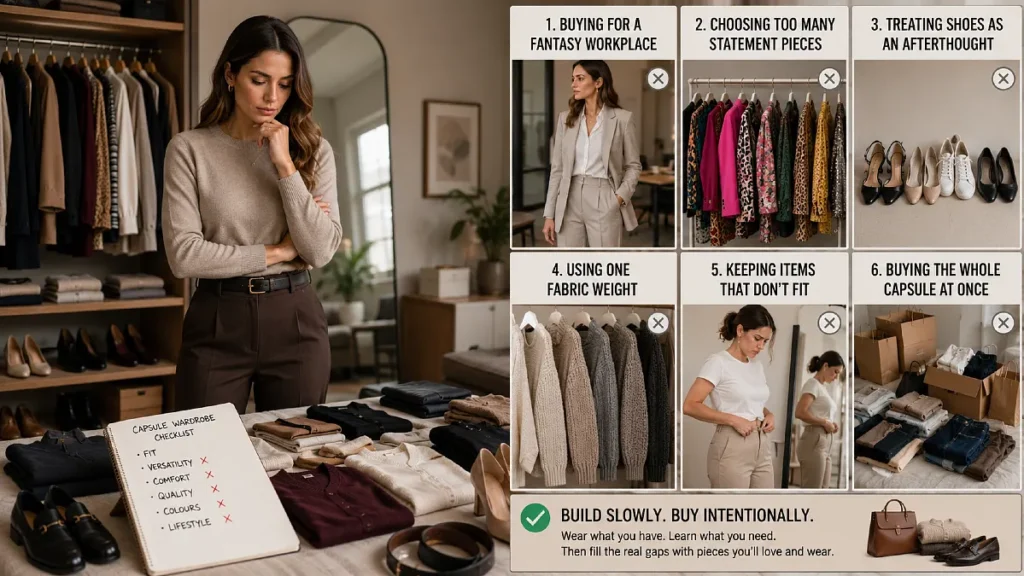 Avoid These 6 Capsule Wardrobe Mistakes