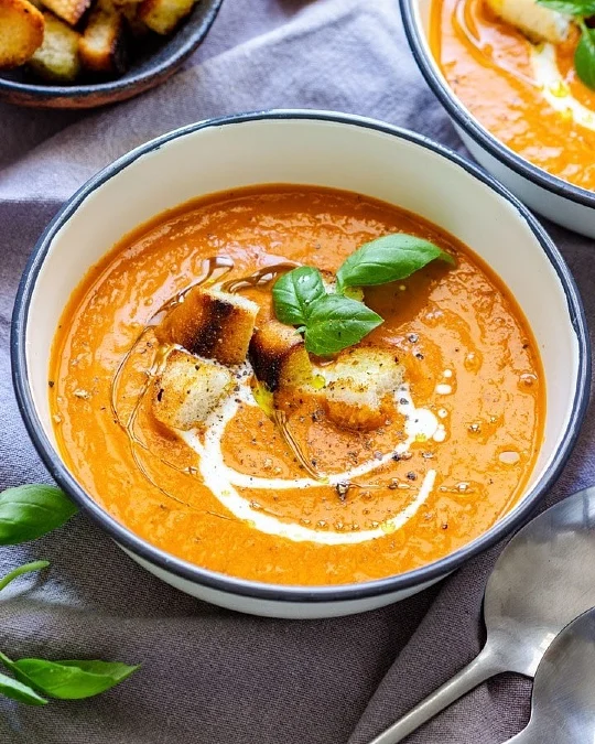 Creamy Tomato Basil Soup