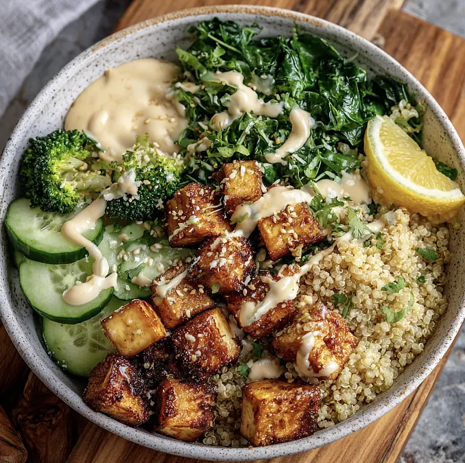 Lemon Tahini Detox Bowl
