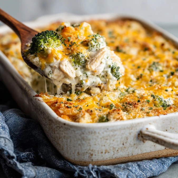 Chicken Broccoli Ranch Casserole