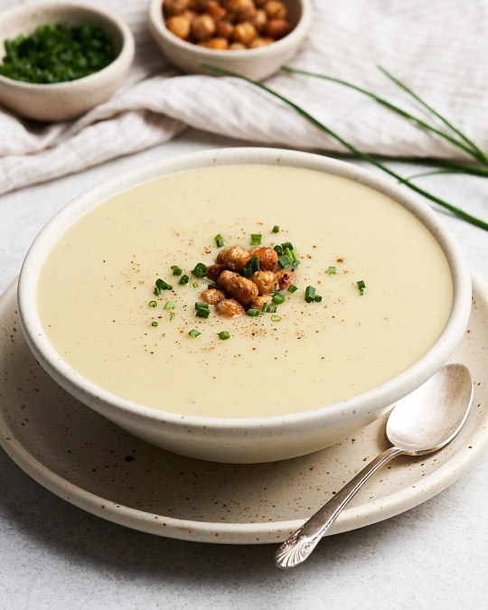 Vegan Potato Leek Soup