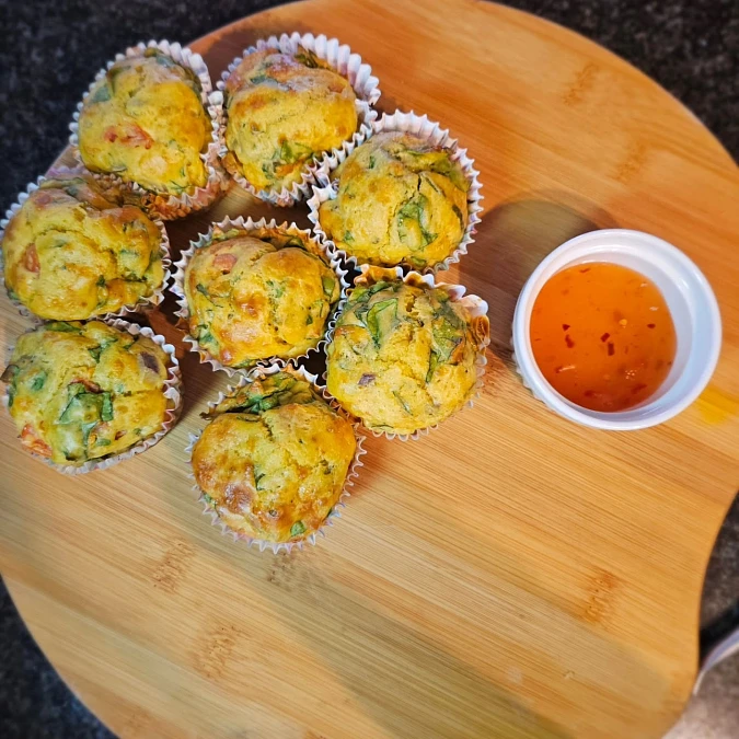 Cheese and Herb Muffins