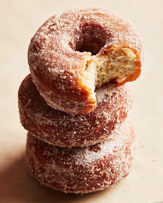 Cinnamon Sugar Apple Cider Donuts