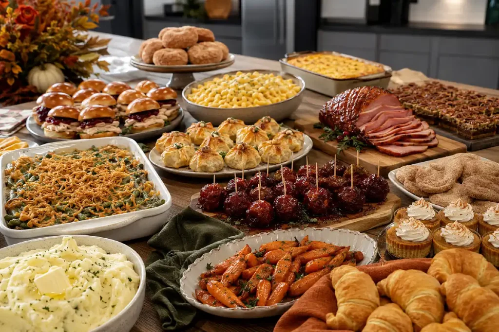 17 Easy Thanksgiving Potluck Ideas For Work That Feed A Crowd
