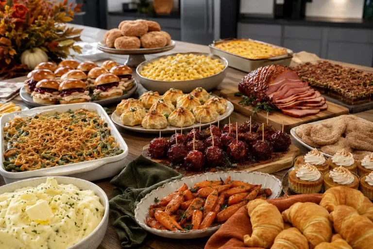 17 Easy Thanksgiving Potluck Ideas For Work That Feed A Crowd
